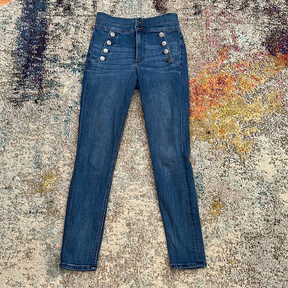 Express High waisted skinny jeans